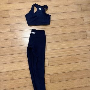 Booty by Brabants croco set midnight blue